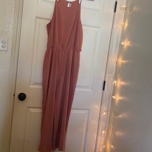 Blush Jumpsuit. Size XL.
